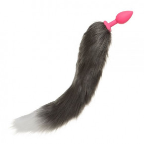 Loveshop | Анальная пробка Silicone с хвостом Енот, Raccoon Tail S. Цена: 495 грн