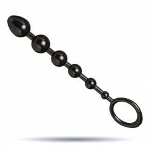 Loveshop | Анальные цепочка Jelly Butt Beads, Black. Цена: 325 грн