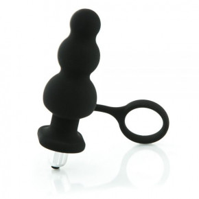 Loveshop | Анальна Плаг З Вібрацією Black Silicone. Ціна: 600 грн