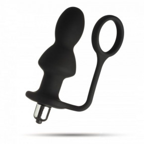 Loveshop | Анальна Плаг З Вібрацією Anal Plug Silicone, Black. Ціна: 550 грн