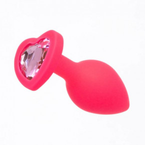 Loveshop | Анальнаpink Silicone Heart Light Pink, S. Ціна: 485 грн