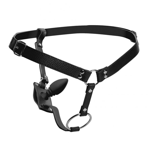 Loveshop | AF310 Портупея трусы с кольцом на член Harness With Cock Ring And Anal Plug и анальной пробкой. Ціна 4999 грн Loveshop | AF310 Портупея трусы с кольцом на член Harness With Cock Ring And Anal Plug и анальной пробкой. Ціна 4999 грн