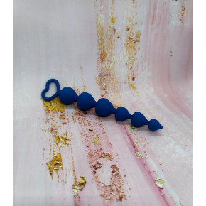 Loveshop | Анальная цепочка Loveshop Heart Blue. Ціна: 395 грн