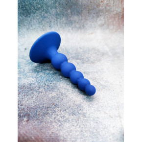 Loveshop | Анальная пробка рифленная Loveshop Blue 10*2.5 см. Ціна: 350 грн