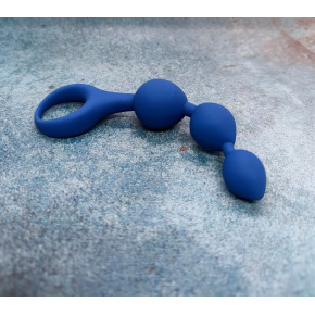Loveshop | Анальная цепочка Loveshop Blue 13х3 см. Ціна: 350 грн