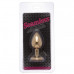 Loveshop | Анальная пробка Gold Metall Heart Dark Violet, S. Цена 550 грн. Фото: 6