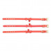 Loveshop | Ошейник красный замшевый Bow and Bell RED. Цена 398 грн. Фото: 2