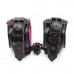 Loveshop | Наручники мягкие Luxury Fetish Black&Pink Hands. Цена 695 грн. Фото: 2