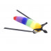 Loveshop | Анальна Пробка Райдужний Хвіст З Стрічкою Tails Rainbow. Ціна 695 грн. Фото: 5