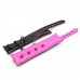 Loveshop | F61413 Оковы мягкие Luxury Fetish WRIST CUFF Black&Pink. Цена 750 грн. Фото: 1