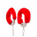 Loveshop | Оковы с мехом Ankle Cuffs, Red. Цена 495 грн. Фото: 1