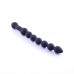 Loveshop | Анальные бусы двухсторонние  Black Silicone. Цена 405 грн. Фото: 1