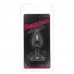 Loveshop | Анальная пробка Black Silicone Heart Diamond, S. Цена 485 грн. Фото: 3