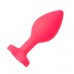 Loveshop | Анальная Pink Silicone Heart Light Pink,M. Цена 585 грн. Фото: 1