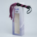 Loveshop | F61417 батіг із замші міні FLOGGER BLACK / PURPLE. Ціна 695 грн. Фото: 1