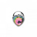 Loveshop | AG374-Small Анальная пробка, S, с раудйжным камнем в форме сердца, металлическая. Ціна 1025 грн. Фото: 2