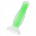 Loveshop | Анальная пробка светящаяся, салатовая. Цена 690 грн. Фото: 1