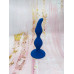 Loveshop | Анальная пробка волна Loveshop Blue 12.5 см*3 см. Ціна 495 грн. Фото: 1