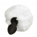 Loveshop | Анальная силиконовая пробка с хвостиком зайки white S. Ціна 395 грн. Фото: 2