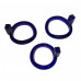 Loveshop | Пояс вірності з трьома кільцями Blue. Ціна 995 грн. Фото: 1