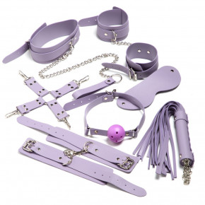 Loveshop | Набор для БДСМ игр Bondage Set, Purple 8 предметов. Цена: 1 500 грн