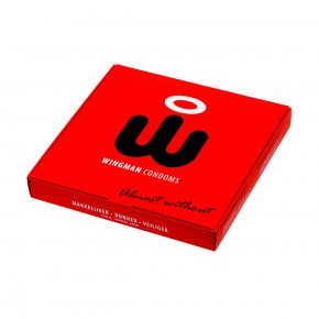 Loveshop | Презерватив ультратонкий Wingman с держателем. Цена: 95 грн