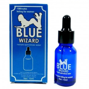 Loveshop | Возбуждающие капли для женщин Blue Wizard, 15 мл. Ціна: 650 грн