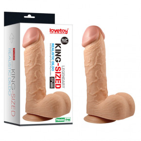 Lovetoy | Фаллоимитатор Legendary King Sized Realistic Dildo 9". Цена: 1 935 грн