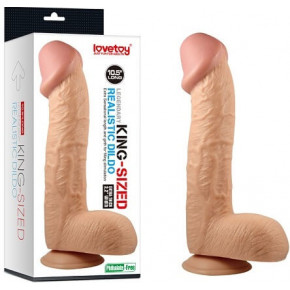 Lovetoy | Фаллоимитатор Legendary King Sized Realistic Dildo 10.5". Цена: 1 907 грн
