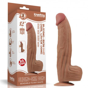 Lovetoy | Фалоімітатор - Sliding-Skin Dual Layer Dong 12