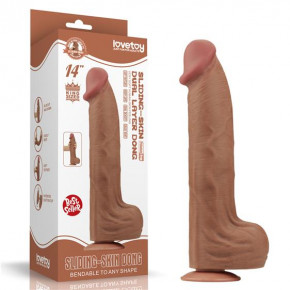 Lovetoy | Фалоімітатор - Sliding-Skin Dual Layer Dong 14