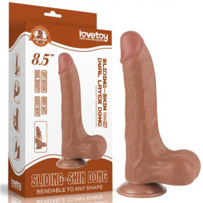 Lovetoy | Фалоімітатор - Sliding-Skin Dual Layer Dong 8.5