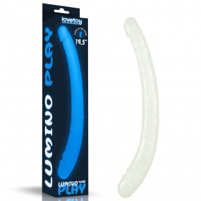 Lovetoy | Фаллоимиатор Lumino Play Double Dildo 14.5''. Цена: 1 045 грн