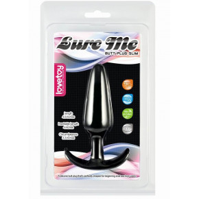 Lovetoy | Анальна пробка - Lure Me Butt Plug Slim Black S. Ціна: 484 грн