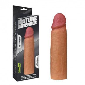 Lovetoy | Насадка на член - Revolutionary Silicone Nature Extender Flesh, Add 1. Ціна: 1210 грн