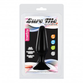Lovetoy | Анальна пробка - Lure Me Silicone Anal Plug Black L. Ціна: 547 грн