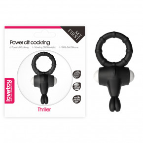 Lovetoy | Ерекційне кільце - Power Clit Cockring Black. Ціна: 524 грн