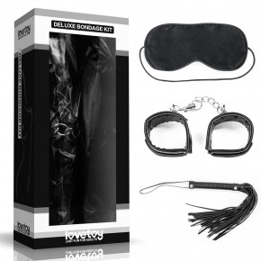 Lovetoy | Набор БДСМ - Deluxe Bondage Kit (маска, наручники, флогер). Цена: 1 154 грн