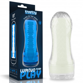 Lovetoy | Мастурбатор - Lumino Play Masturbator Crystal Ribbed. Цена: 1 783 грн