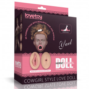 Lovetoy | Секс-лялька Cowgirl Style Love Doll Black. Ціна: 3361 грн
