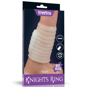Lovetoy | Ерекційне кільце - Vibrating Spiral Knights Ring (White) III. Ціна: 722 грн