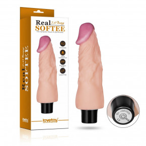 Lovetoy | Реалистичный вибратор - Reel Softee Vibrating Dildo Flesh 7 
