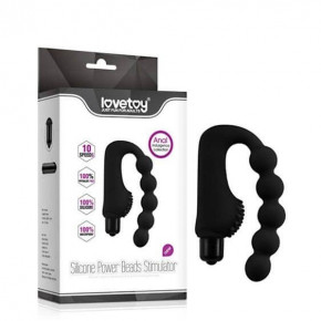 Lovetoy | Анальний стимулятор - Anal Indulgence Collection Power Beads Black. Ціна: 825 грн