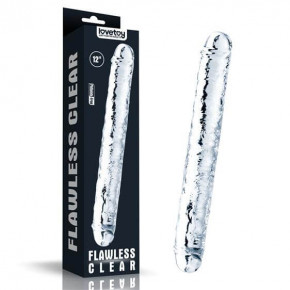Lovetoy | Фаллоимитатор Flawless Clear Double Dildo 12". Цена: 763 грн