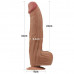 Lovetoy | Фалоімітатор - Sliding-Skin Dual Layer Dong 12