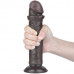 Lovetoy | Фаллоимитатор LoveToy Sliding Skin Dual Layer Dong 8" Black (20 см). Цена 1 118 грн. Фото: 1