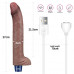 Lovetoy | Вибратор LoveToy REAL SOFTEE Rechargeable Silicone Vibrating Dildo 11". Цена 2 571 грн. Фото: 2