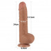 Lovetoy | Фалоімітатор - Sliding-Skin Dual Layer Dong 9.5