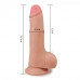 Lovetoy | Фалоімітатор з мошонкою - Skinlike Soft Dong 7,5 ''. Ціна 1528 грн. Фото: 3