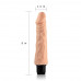 Lovetoy | Реалістичний вібратор - Reel Feel Cyberskin Vibrator Flesh 8 